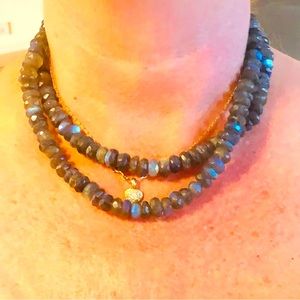 Labradorite necklace